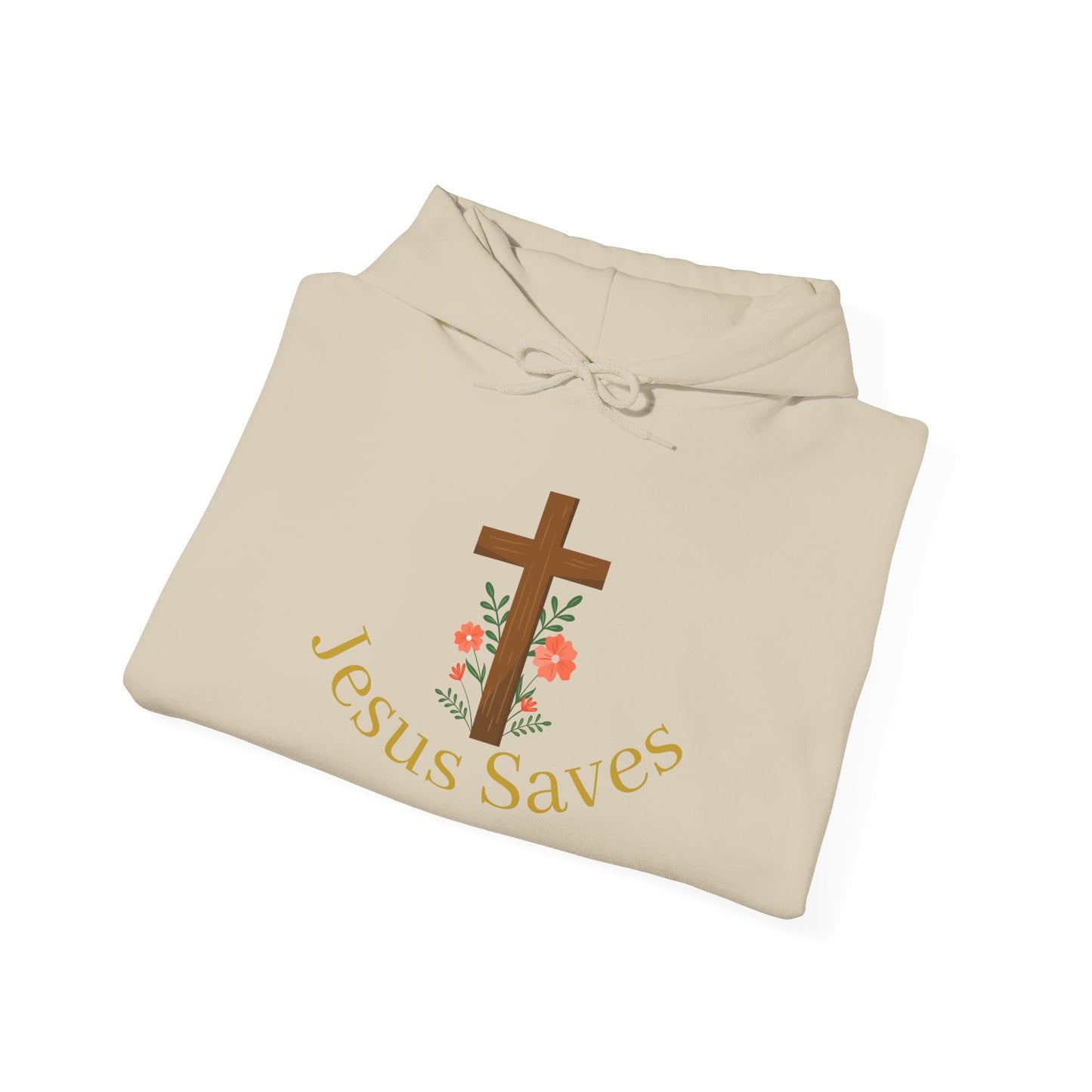 Jesus Saves Hooded Sweatshirt