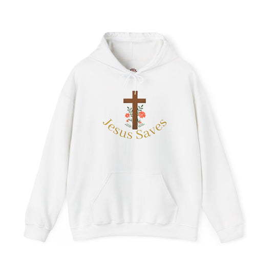 Jesus Saves Hooded Sweatshirt
